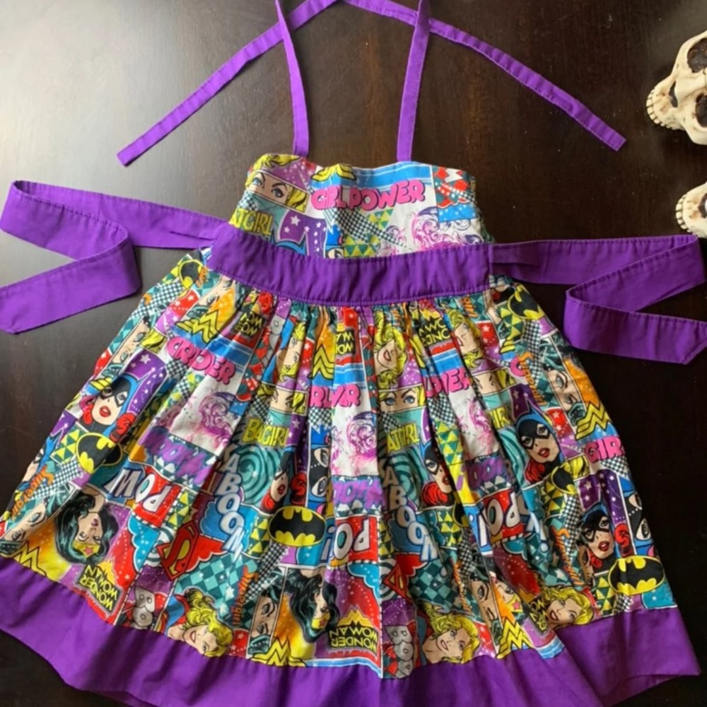 Handmade DC Comics Girls Dress